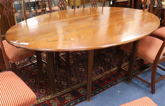 A George III style wake table W.210cm